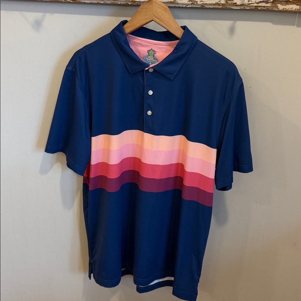 Chubbies Performance Polo Large - Picture 1 of 6